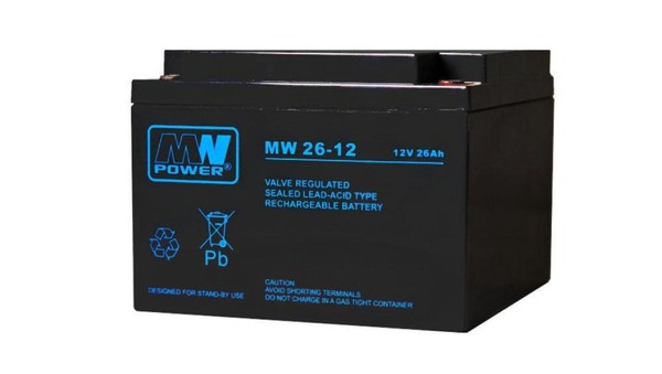 5901885207315 Akumulator Vrla AGM 12V 26Ah (żYwotność 6-9Lat) M5 MW 26-12 MW POW-image