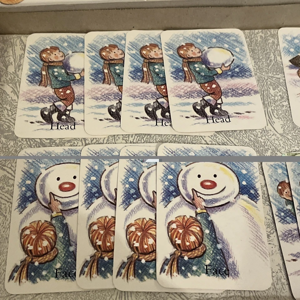 Vintage Rare The Snowman Board Game 1987 PIC Games  - Image 4 of 4