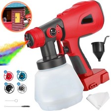Cordless Paint Sprayer for Milwaukee 18V 20V Battery Handheld HVLP Spray Gun