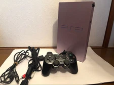 SONY PlayStation2 Sakura Pink PS2 SCPH-50000 Console & Controller Japan
