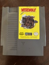 Werewolf The Last Warrior (Nintendo NES, 1990) Authentic Cart - Cleaned & Tested