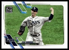2021 Topps Ryan Yarbrough Tampa Bay Rays #196