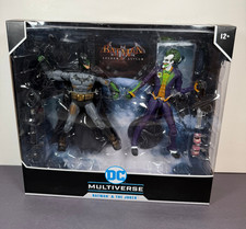 McFarlane Toys DC Multiverse Arkham Asylum BATMAN & THE JOKER Figure 2 Pack Set