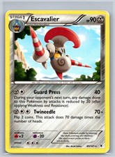 Escavalier 80/101 Rare Noble Victories Pokemon Moderately Played