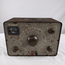 For Parts Allied Radio Knight R/C Tester Resistor Capacitor Magic Eye Chicago