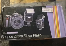 Vivitar SF-4000 Auto Bounce Zoom Slave Flash with Bracket