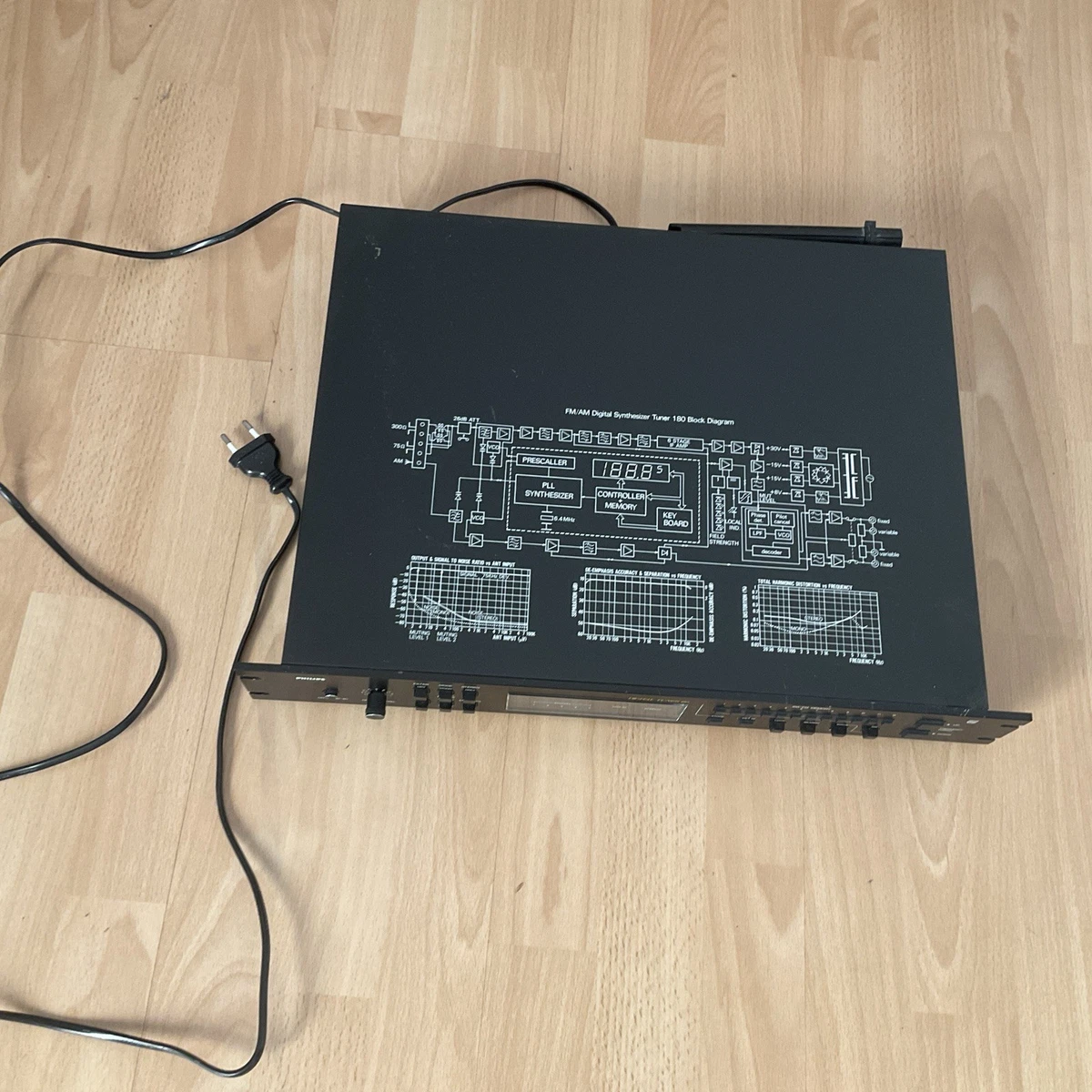 Sintonizador digital PHILIPS modelo 180 SIN manual de servicio