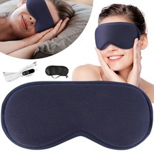 Electric Heated Eye Mask Pad Warm Eye Compress for Blepharitis Dry Eye Relief