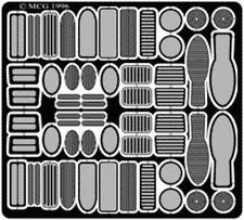 The Model Car Garage MCG-2081 Street Rod Pedals 1/24 - 1/25 scale