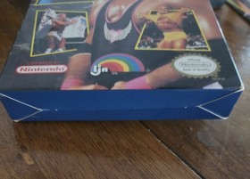 WWF King Of The Ring Nintendo Entertainment System NES Game CIB W/ Poster