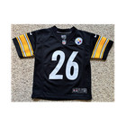 Camiseta deportiva Nike NFL Pittsburgh Steelers Le’Veon Bell #26 juvenil talla 4 negra sobre el campo