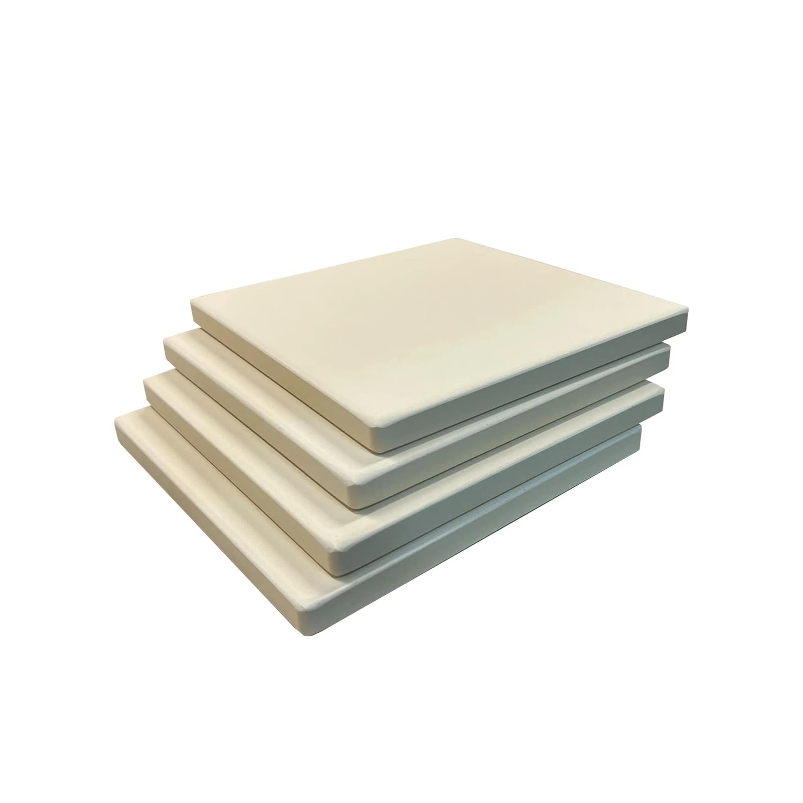 Old Stone Pizza Kitchen 4-Piece Cordierite Rectangle One Size,
