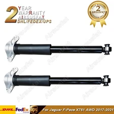 2x Rear Shock Absorbers Struts w/ Electric for Jaguar F-Pace X761 AWD 2017-2021