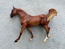 Rare Breyer Horse #706 S Justadream Arabian Mare Make A Wish Oasis Chestnut