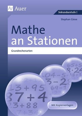 Mathe an Stationen Spezial Grundrechenarten 5-6: Übungsmaterial zu den Kerntheme