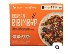 RARE Korean Bibimbap Silo Street Food Vegetables, Spicy gochujang sauce 6-pack