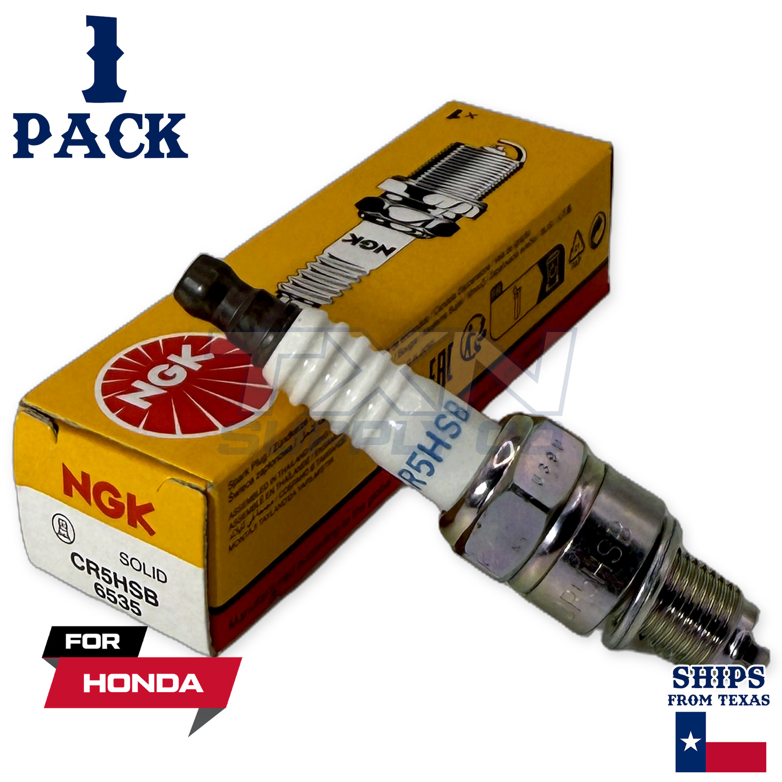 1 Pack NGK Spark Plug - For Honda HHT31S String Trimmer