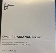It Cosmetics Ombre Radiance Bronzer Warm Radiance 0.57 oz New&Rare!!
