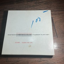 Kodak Eastman Chromagram Glass Chamber Plate Set