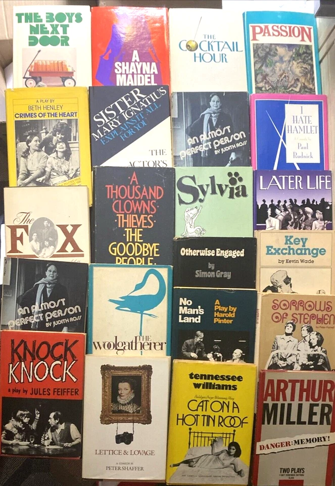 Lote de 20 libros de tapa dura con guión de teatro Fireside Theater Foto 2 de 3