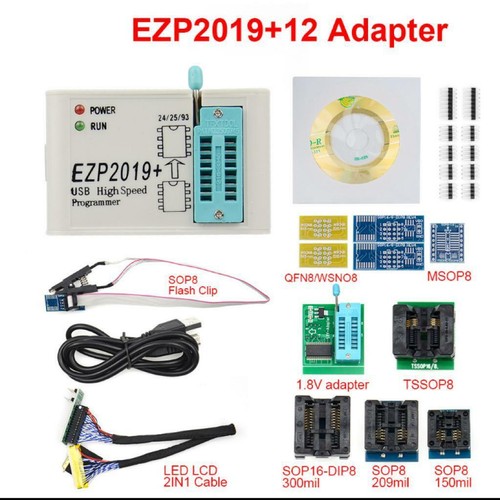 Programador EZP2019+ Eeprom Bios Chip 24/25/26/93 Series Eeprom Nuevo Firmware - Imagen 5 de 5
