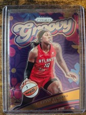 2024 Panini Prizm WNBA Rhyne Howard Groovy #9 Atlanta Dream