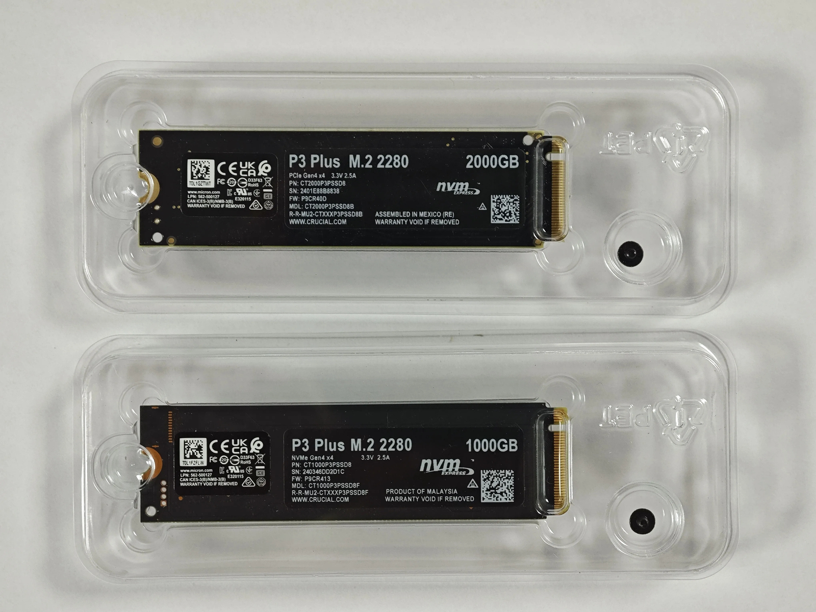 1TB 500GB PCIe Gen4 3D NAND NVMe M.2 2280 SSD, up to 5000MB/s Solid State 