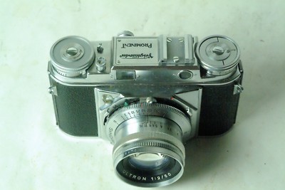 Voigtlander Prominent w/ 50mm f2 Ultron | eBay