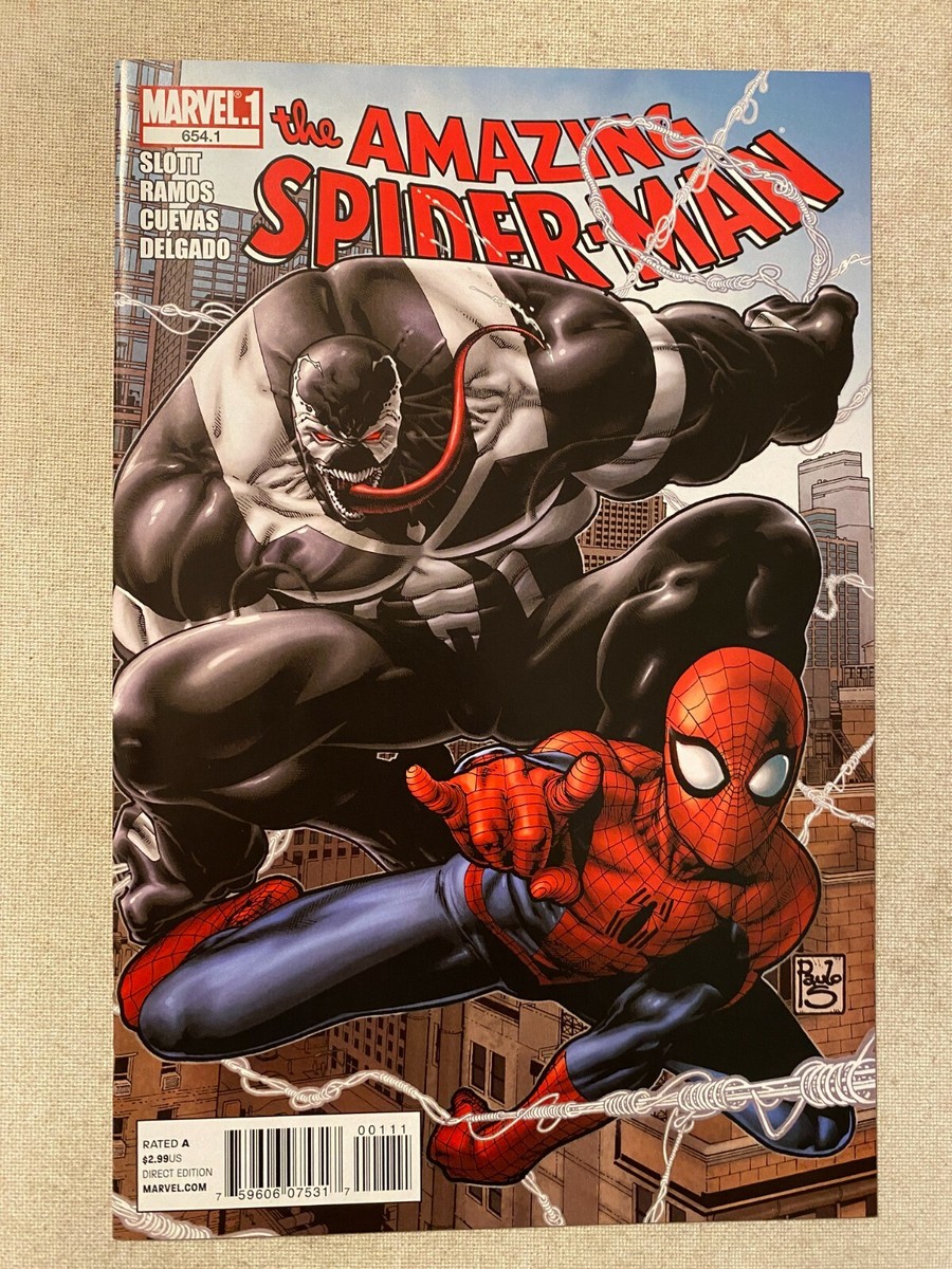 AMAZING SPIDER-MAN #654.1 NM 9.4 1ST FLASH THOMPSON AS VENOM SOLO