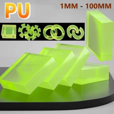 Polyurethanplatte PU Platte Hohe Elastizitä Dämpfungskissen Dick 1mm bis 100mm - Bild 1 von 4