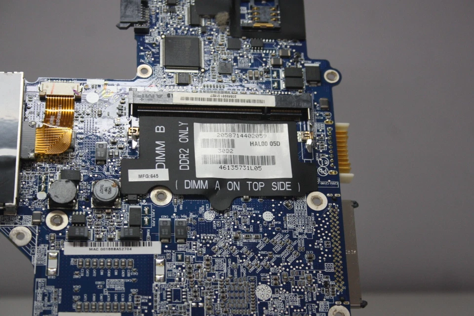 Genuine Dell OEM Latitude D620 Laptop Motherboard - Image 2 of 3