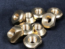 M8 Hydrofoil Mounting T-Nuts (Brass)