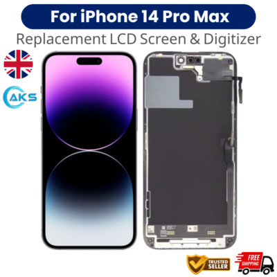For iPhone 14 Pro Max Replacement LCD Full HD Screen Digitizer Touch Panel UK