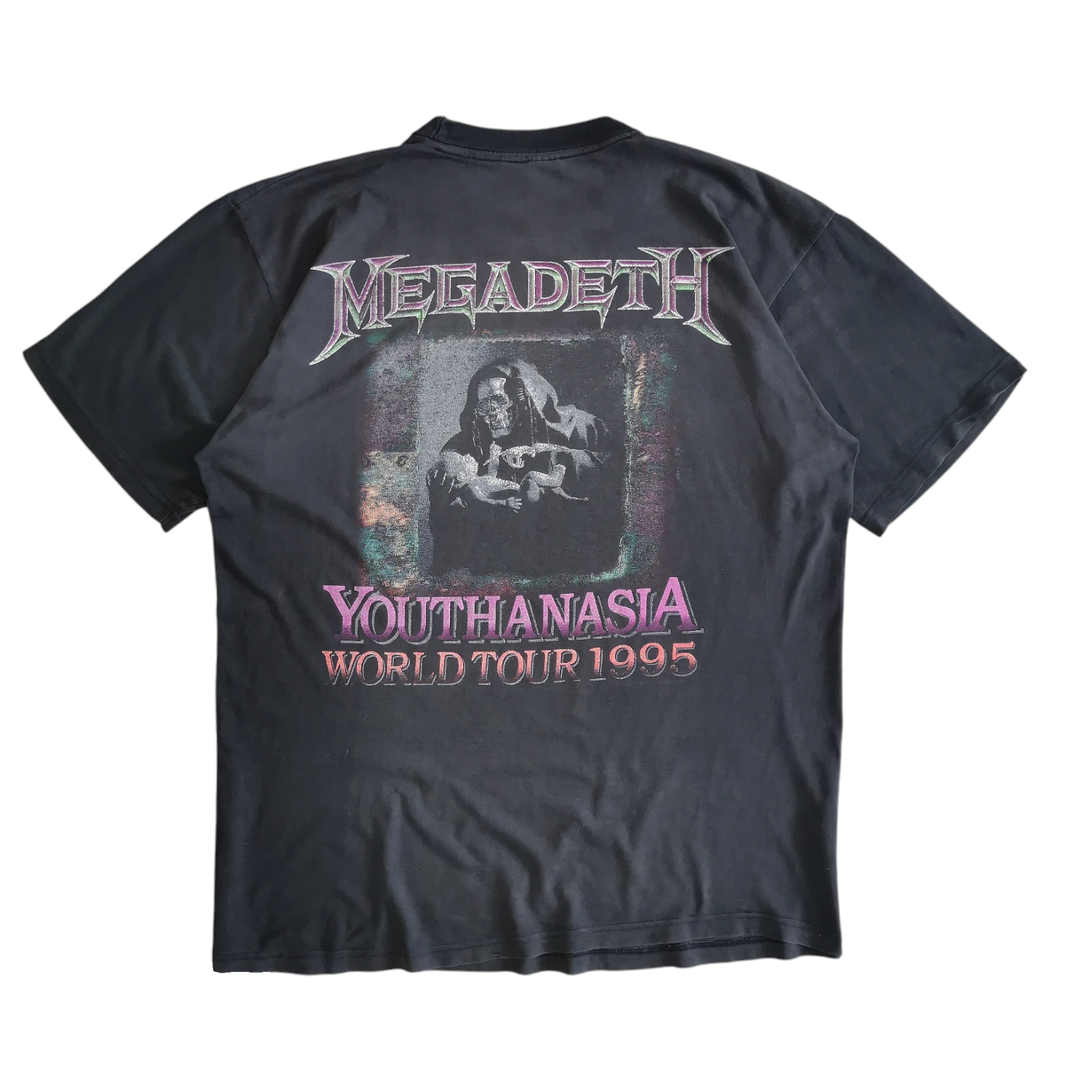 Vintage Megadeth 1994 Youthanasia World Tour 1995 metal band Vintage Megadeth 1994 Youthanasia World Tour 1995 metal band