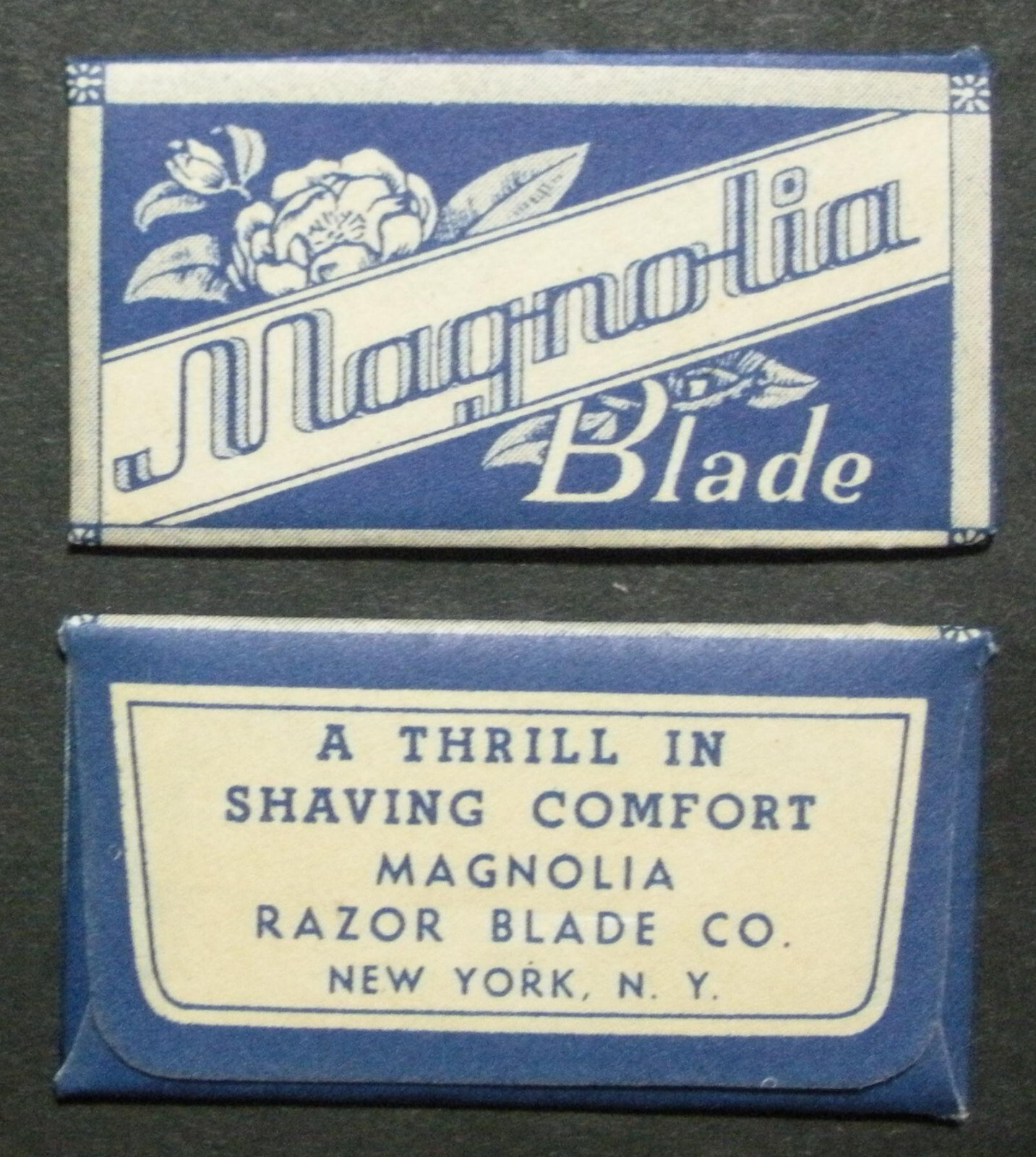 Vintage Razor Blade MAGNOLIA One wrapped Blade eBay