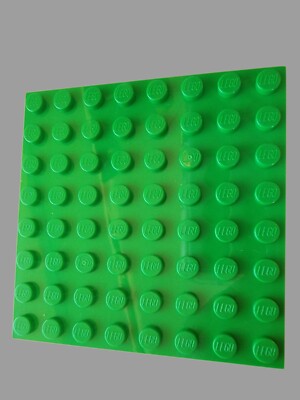 New LEGO Bright Green Plate, x Studs
