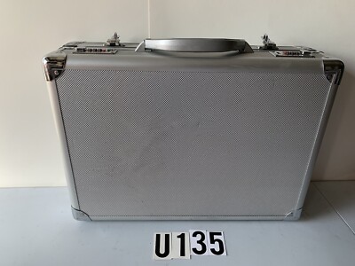Vintage aluminum Solo Fifth Avenue Attache Padded Briefcase