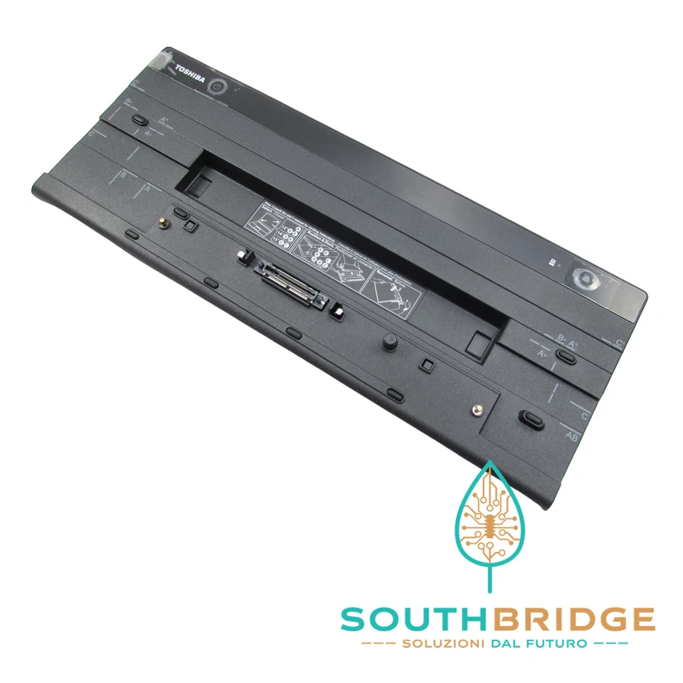 Toshiba PA5116E-2PRC "Docking Station" Nero ALIMENTATORE NON INCLUSO - Immagine 3 di 4