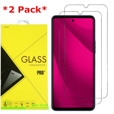 #ad 2 Pack Premium Tempered Glass Screen Protector For T MOBILE REVVL 8 7 7 PRO 5G $4.95