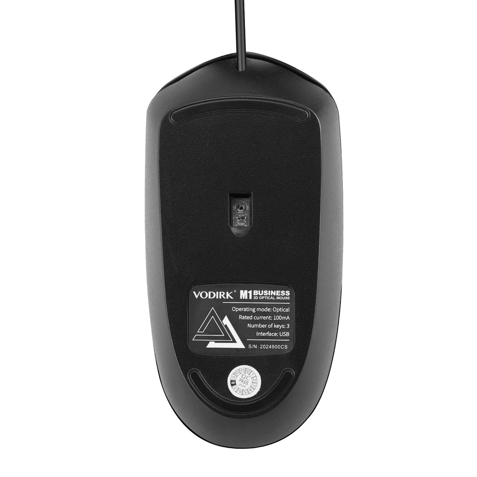 Wired USB 2.0 Optical Scroll Wheel Mouse for PC Laptop Computer Desktop 1000 Dpi - Image 4 of 4