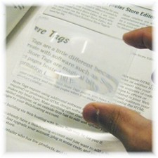 Credit Card Sized Magnifier - 2x Magnification
