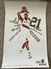 Portland Blazers JJ HICKSON POSTER 1/6 Collectors Edition Series Handout 17”X11”
