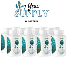 LivPure- Liver Support- 12 Bottles- 720 Capsules