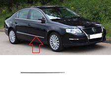 NEW FRONT DOOR CHROME MOLDING TRIM RIGHT VW PASSAT B6 2005 - 2010