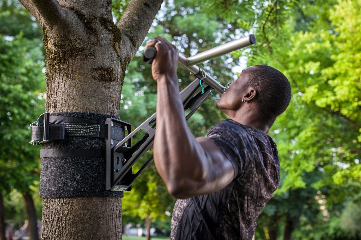 Pullup & Dip® Outdoor Klimmzugstange – 2-in-1 Station Für Calisthenics - Foto 11