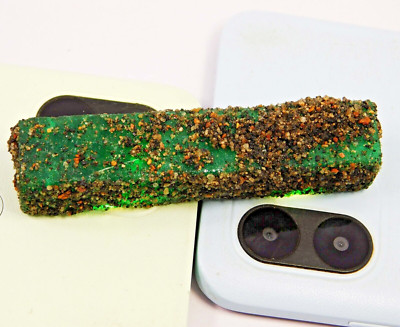 Natural Green 234.25 Ct Colombian Green Emerald Rough Loose Gemstone ...