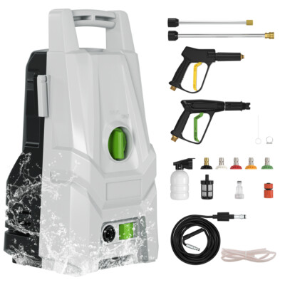#ad 1400W Portable Electric High Pressure Washer 3200PSI Max 1.8GPM Power Washer E4 $82.74