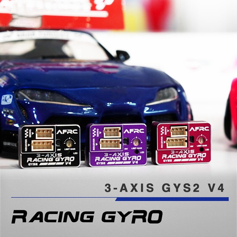 GYS2 V4 3AXIS Racing Gyro Drift Car Stabilizer EPA AVCS for Z D Q 1/