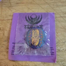 TANTRA DESIGNS (UK) Mula Bandha    1972 ORIG PIN BACK BUTTON - VERY RARE Sex