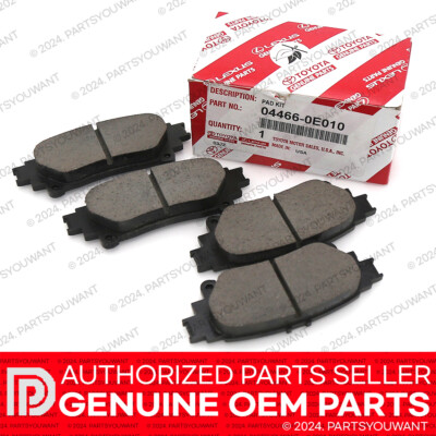 GENUINE Toyota Highlander Sienna RX350 / 450h OEM Rear Brake Pad Set 04466-0E010